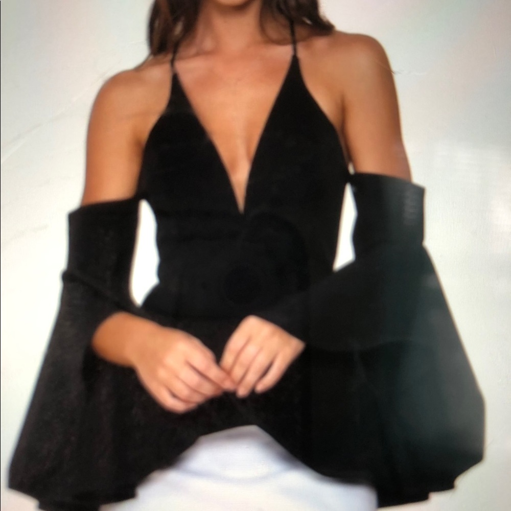 Sexy Bell Sleeve Top